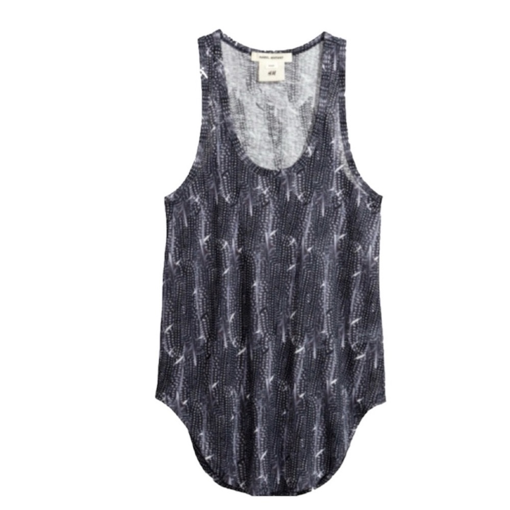 Isabel Marant for H&M Printed Tank SZ 4